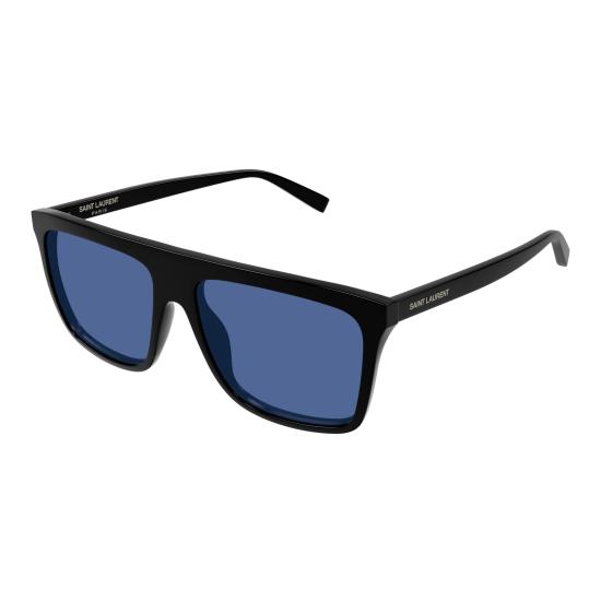 26SS 생로랑 선글라스 SL 904 002 BLACK BLACK BLUE - SAINT LAURENT