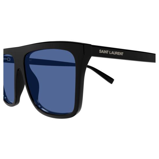 26SS 생로랑 선글라스 SL 904 002 BLACK BLACK BLUE - SAINT LAURENT