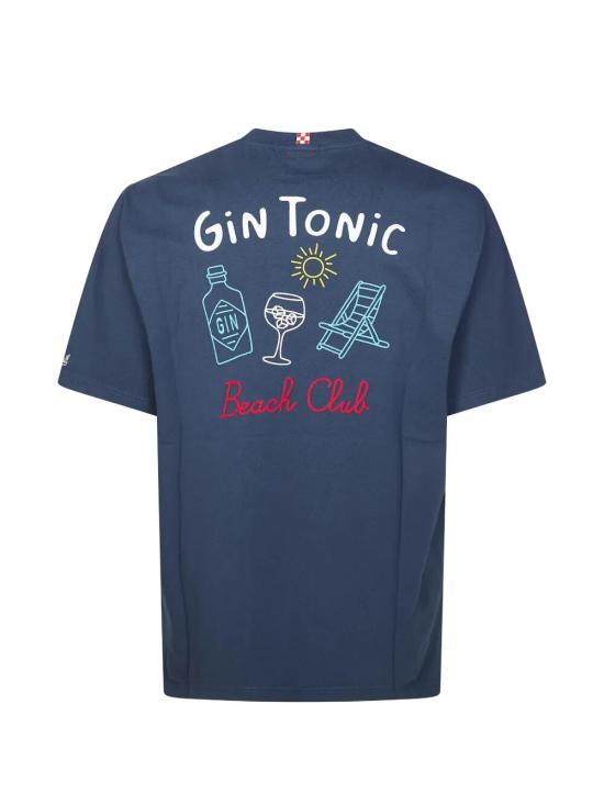 26SS 세인트바쓰 반팔 티셔츠 PRL0002 00314L GIN TONIC SUMMER 61 EMB - MC2 SAINT BARTH