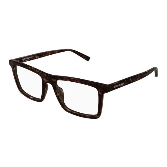 26SS 생로랑 안경 SL 906 005 HAVANA HAVANA TRANSPARENT - SAINT LAURENT