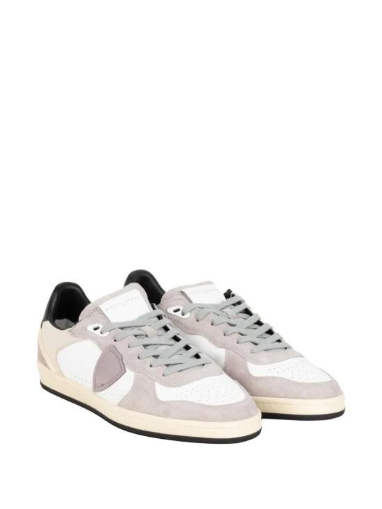 26SS 필립모델 스니커즈 PGLUVD03 VEAU DAIM BLANC NOIR - PHILIPPE MODEL