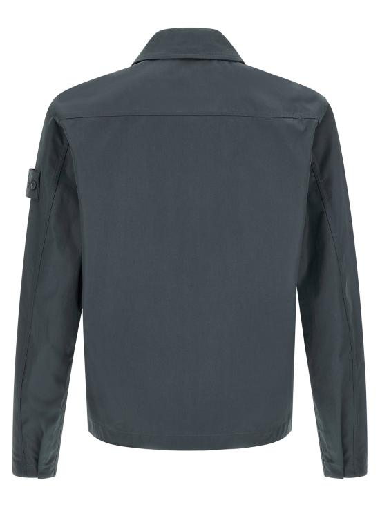 26SS 스톤 아일랜드 고스트 피스 올 웨더 코튼 캔버스 자켓 L1S151200011S0F01V002E - STONE ISLAND