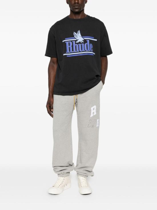 26SS 루드 반팔 티셔츠 RHSS26TT01012 6183 Black - RHUDE