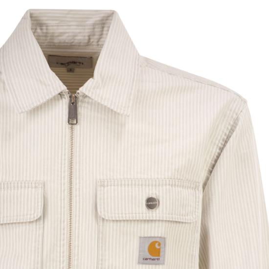 26SS 칼하트 WIP 머서 셔츠 잭 머서 스트라이프 I036495 WHITE - CARHARTT