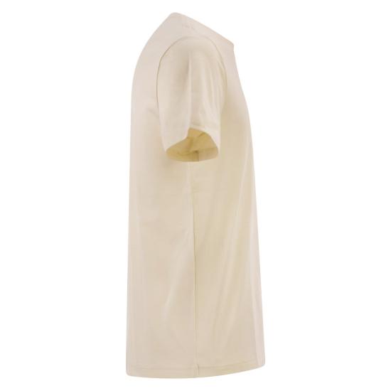 26SS 폴로 랄프로렌 포니로고 자수 반팔 티셔츠 710671438 CREAM - POLO RALPH LAUREN