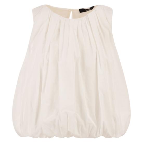 26SS 위켄드막스마라 민소매 티셔츠 2615161023600 WHITE