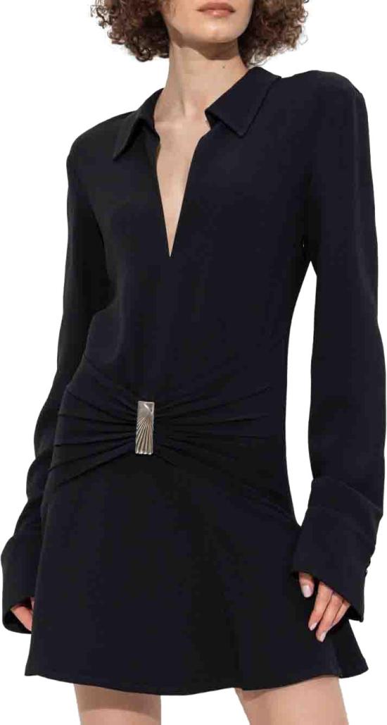 25FW 디 아티코 숏 원피스 251WCA00449 BLACK - THE ATTICO