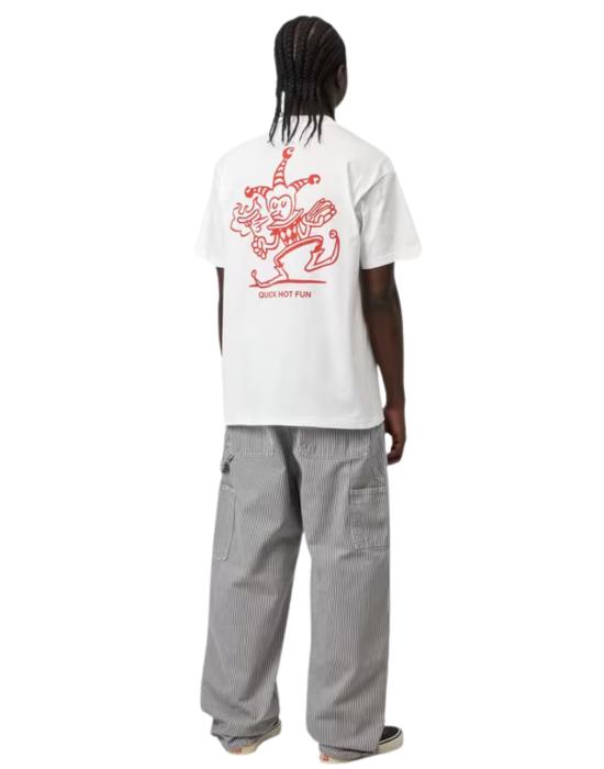 26SS 칼하트 WIP 숏슬리브 할리퀸 BBQ 티셔츠 I036245 02XX - CARHARTT WIP