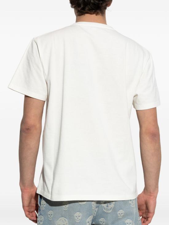 26SS 알렉산더 맥퀸 반팔 티셔츠 866379QTAEN 0909 White - ALEXANDER MCQUEEN