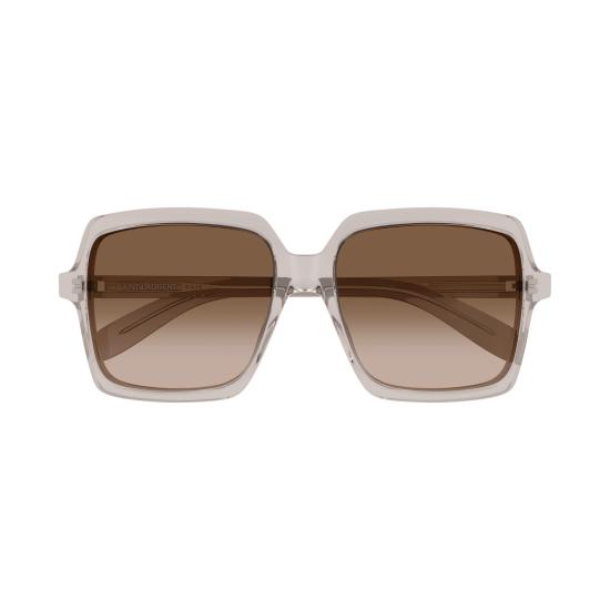 26SS 생로랑 선글라스 SL 174 006 NUDE NUDE BROWN - SAINT LAURENT