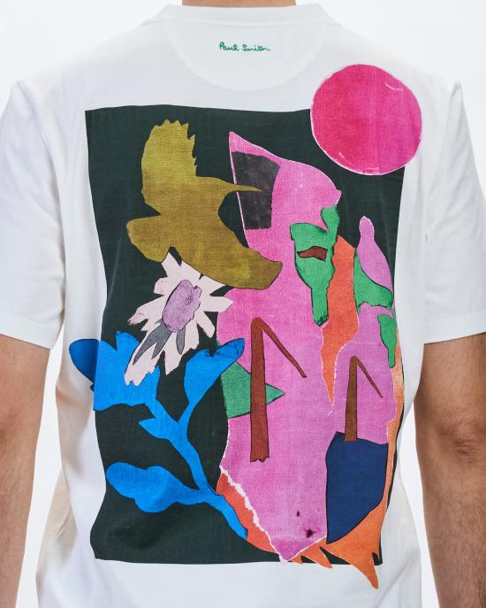 26SS 폴 스미스 반팔 티셔츠 M1R 697P VP5658 01 BIANCO - PAUL SMITH