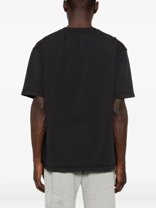 26SS 루드 반팔 티셔츠 RHSS26TT01012 6183 Black - RHUDE