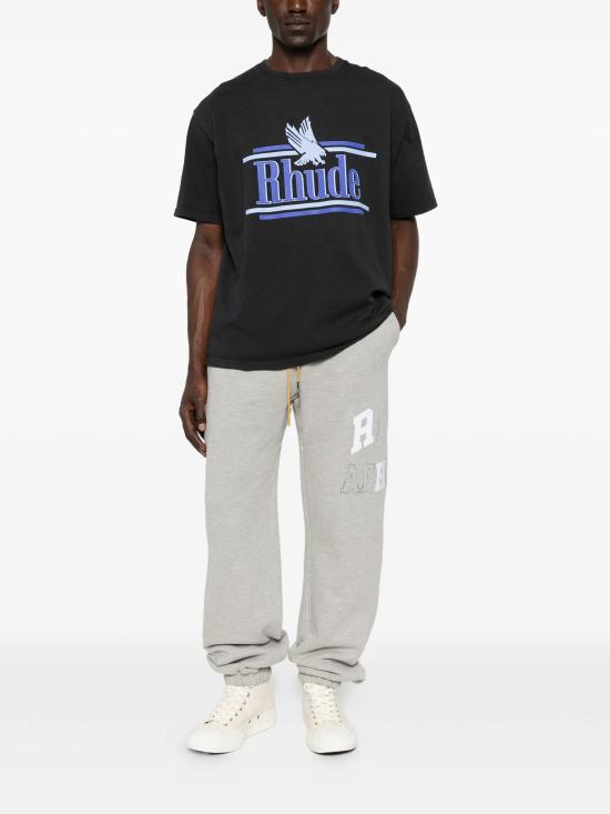 26SS 루드 반팔 티셔츠 RHSS26TT01012 6183 Black - RHUDE