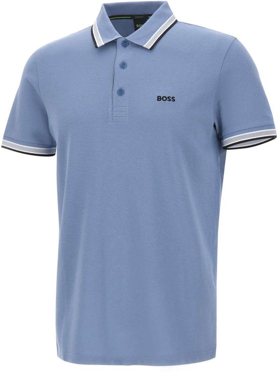 26SS 보스 폴로 티셔츠 50469055 BLUE