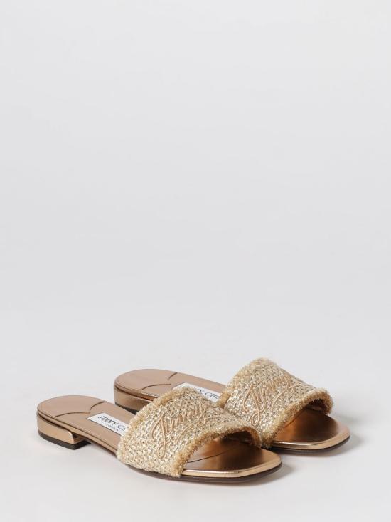 26SS 지미추 힐/펌프스 JOAFLATGUB GOLD DARK CAPPUCCINO Brown - JIMMY CHOO