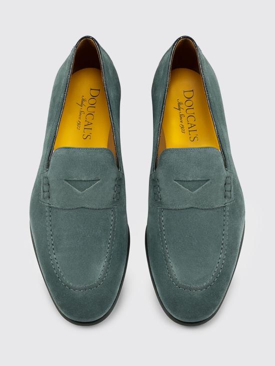 26SS 듀칼 로퍼 DU2983PANNUF009 NB34 Petroleum Blue - DOUCAL’S