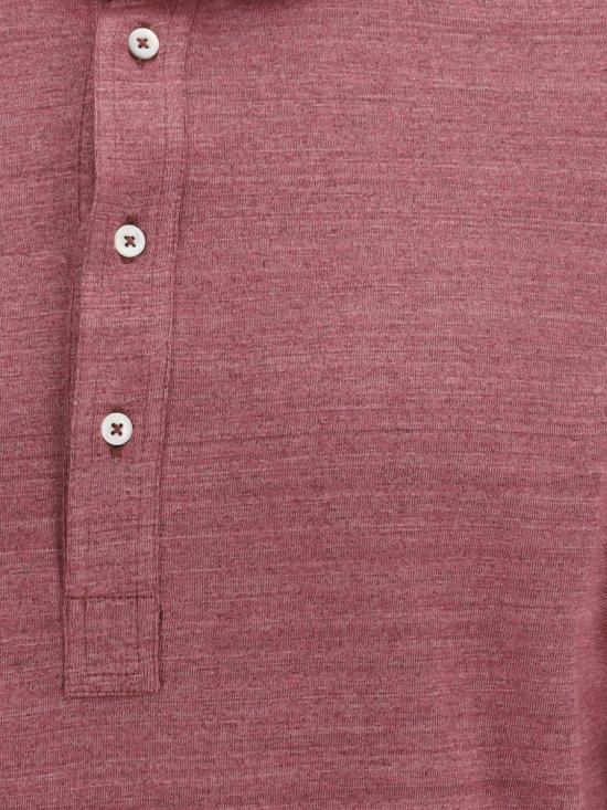 26SS 브루넬로 쿠치넬리 폴로 티셔츠 MR8273914 C695 Coral - BRUNELLO CUCINELLI