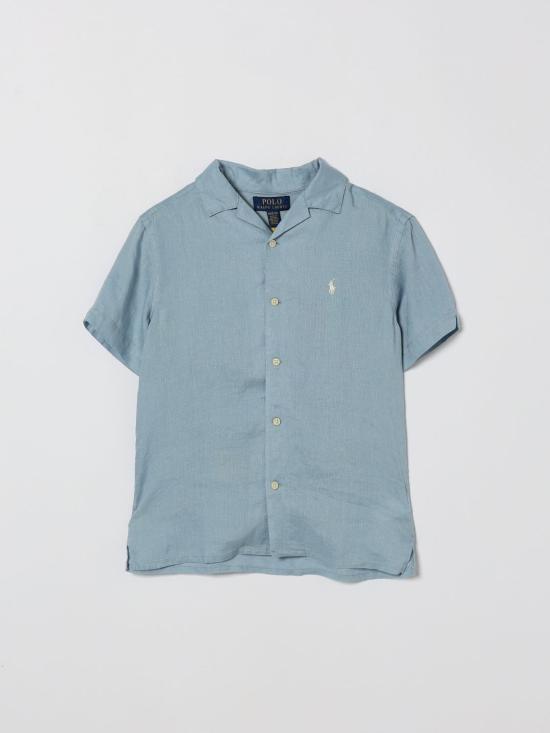 26SS [키즈] 폴로 랄프로렌 셔츠 323964585 502 Blue