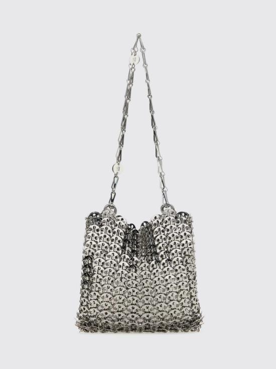 26SS 파코라반 토트백 19ESS0007MET001 P040 Silver - PACO RABANNE