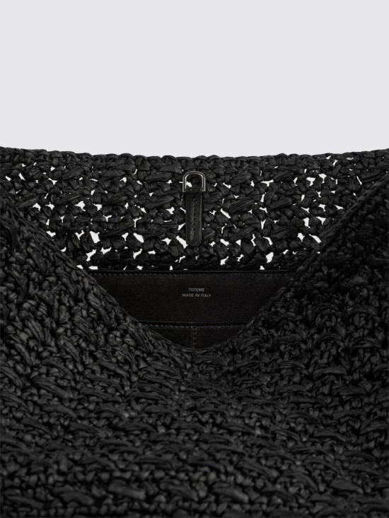 26SS 토템 숄더백 262WAL853FB0647 001 Black - TOTEME