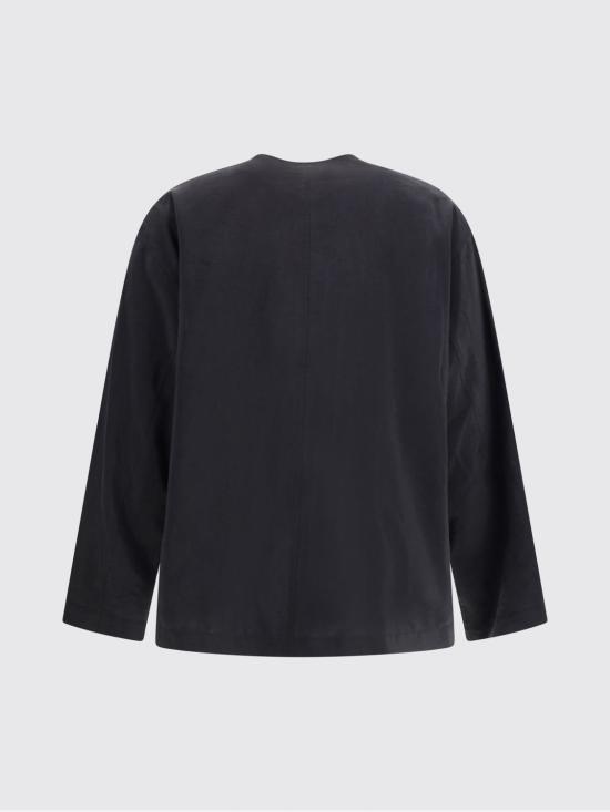 26SS 르메르 긴팔 셔츠 SH1235LF1308 BK999 Black - LEMAIRE