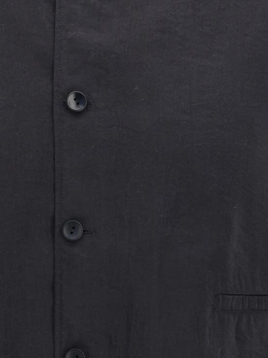 26SS 르메르 긴팔 셔츠 SH1235LF1308 BK999 Black - LEMAIRE