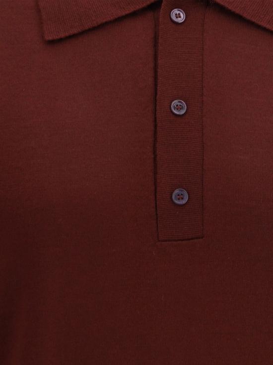 26SS 발렌티노 가라바니 폴로 티셔츠 8V0KP04UBH9 697 Burgundy - VALENTINO GARAVANI