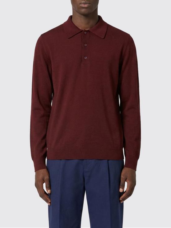 26SS 발렌티노 가라바니 폴로 티셔츠 8V0KP04UBH9 697 Burgundy