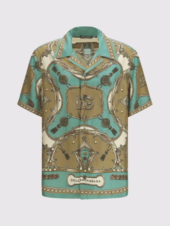 26SS 돌체앤가바나 반팔 셔츠 G5JH9THI12C HV5XH Rope - DOLCE & GABBANA