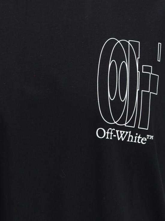 26SS 오프화이트 반팔 티셔츠 44MAA027S26J003 0001 Black - OFF WHITE