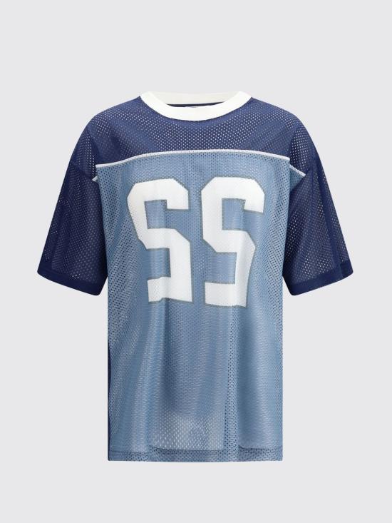 26SS 모스키노 반팔 티셔츠 261ZZA07260247 1290 Blue - MOSCHINO