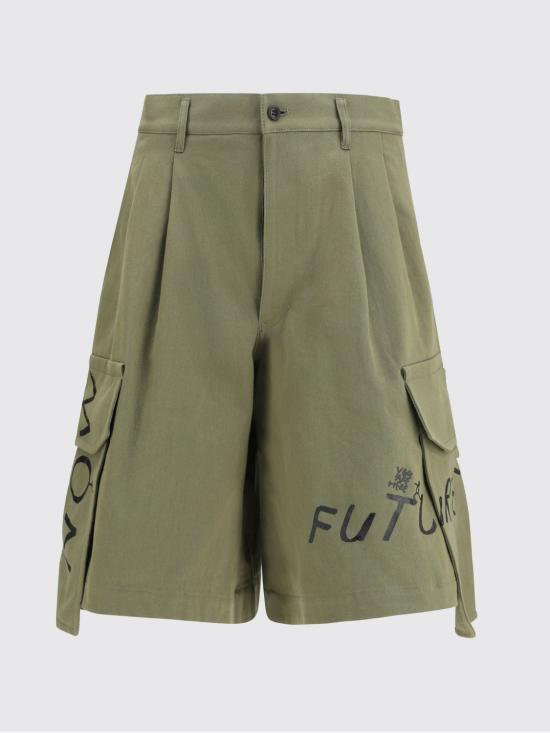 26SS 꼼데가르송 숏팬츠 FQP504S26 2 Kaki - COMME DES GARCONS