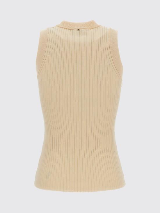 26SS 스포트막스 민소매 티셔츠 2612361012600 002 Beige - SPORTMAX