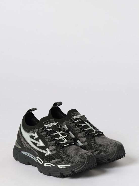 26SS 오프화이트 스니커즈 OMIA2AOS26FAB001 1072 Black - OFF WHITE