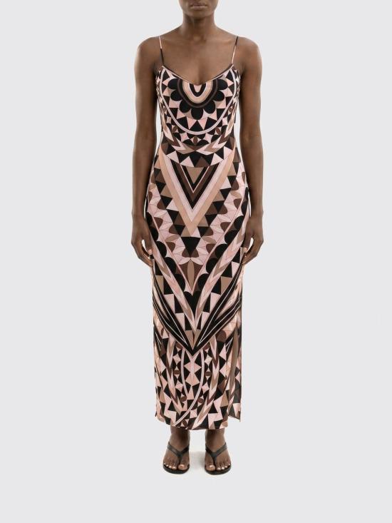 26SS 푸찌 롱 원피스 6HRI276H773 039 Nude