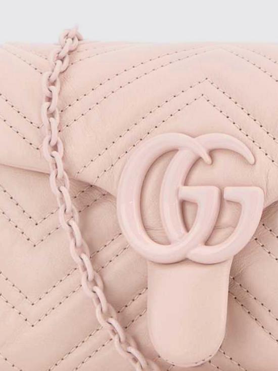 26SS 구찌 GG 마몽 미니 숄더백 856368AAFS1 5734 Pink - GUCCI