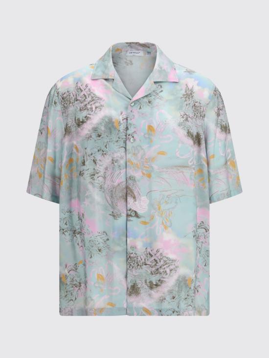 26SS 오프화이트 반팔 셔츠 44XGG01FS26F00B 9060 Multicolor - OFF WHITE