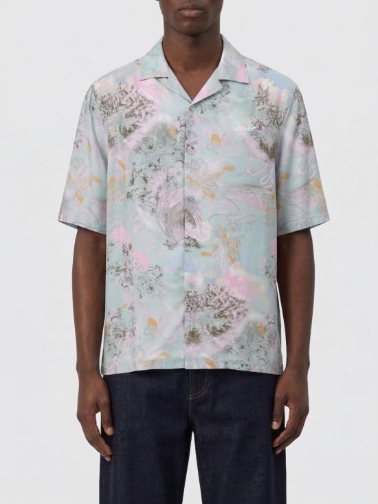 26SS 오프화이트 반팔 셔츠 44XGG01FS26F00B 9060 Multicolor