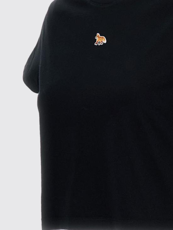 26SS 메종키츠네 베이비 폭스 베이비 티셔츠 PW00111KJ7026 P199 Black - MAISON KITSUNE