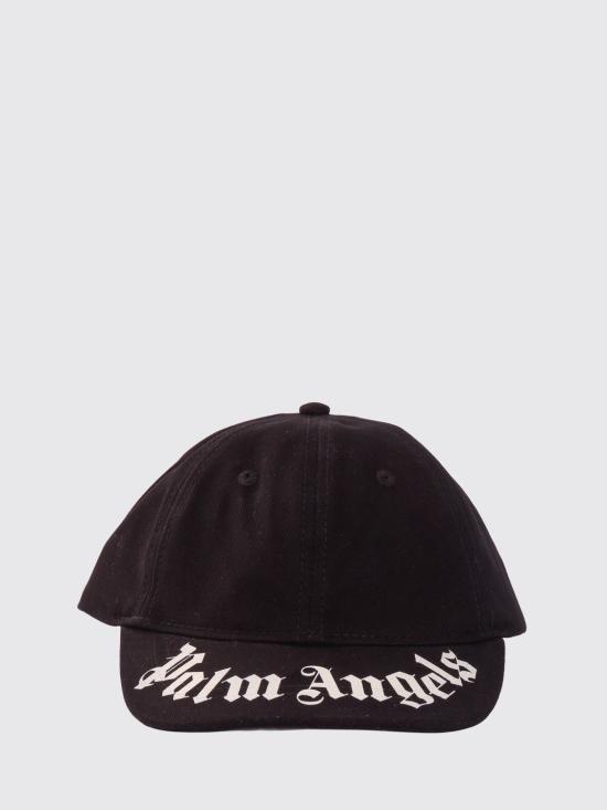 26SS [키즈] 팜앤젤스 모자 PBLB002S26FAB001 110 Black - PALM ANGELS