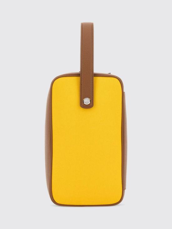 26SS 돌체앤가바나 Lock canvas and calfskin 핸드백 BM2449A0368 8Z282 Yellow - DOLCE & GABBANA