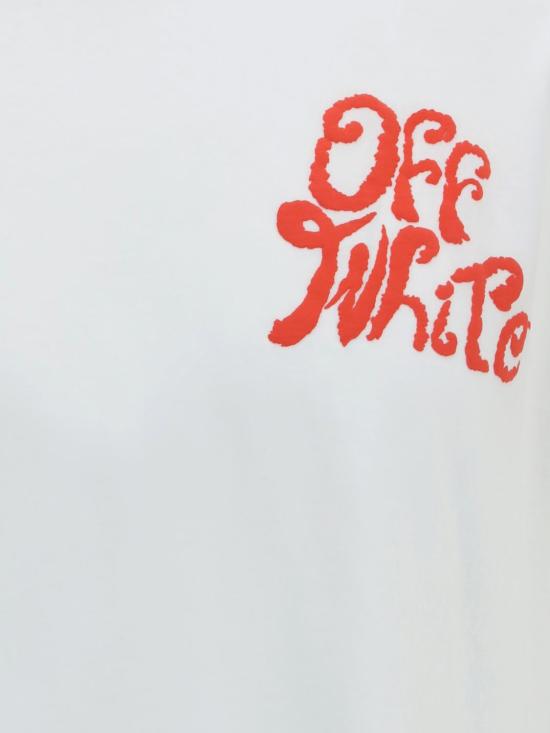 26SS 오프화이트 반팔 티셔츠 44MAA120S26J00M100 1000 White - OFF WHITE