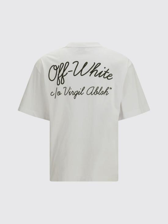 26SS 오프화이트 반팔 티셔츠 44MAA120S26J01D100 1000 White - OFF WHITE