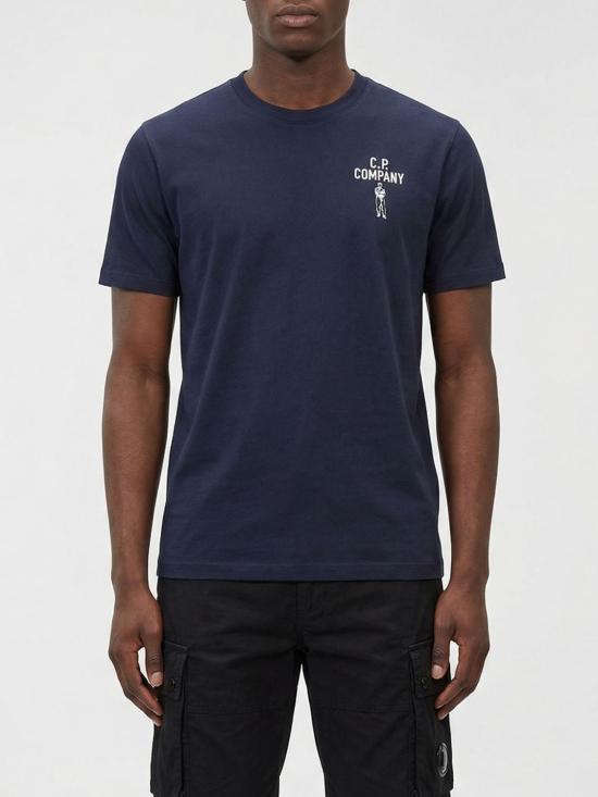26SS 씨피 컴퍼니 30/1 Pd 저지 숏슬리브 티셔츠 20CMTS174A110579W 888 Blue