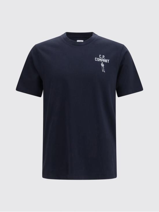 26SS 씨피 컴퍼니 30/1 Pd 저지 숏슬리브 티셔츠 20CMTS174A110579W 888 Blue - C.P. COMPANY