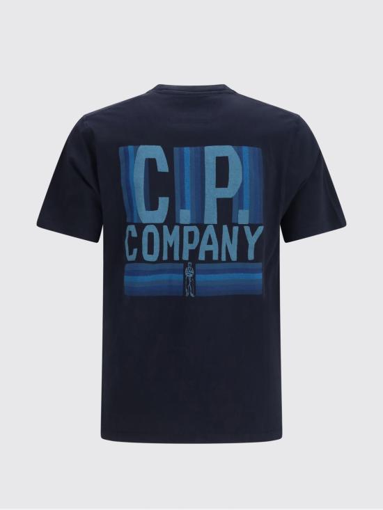 26SS 씨피 컴퍼니 30/1 Pd 저지 숏슬리브 티셔츠 20CMTS174A110579W 888 Blue - C.P. COMPANY