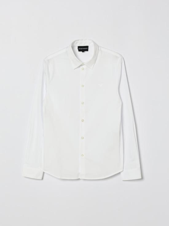26SS [키즈] 엠포리오 아르마니 셔츠 8N4C091N06Z 0100 White