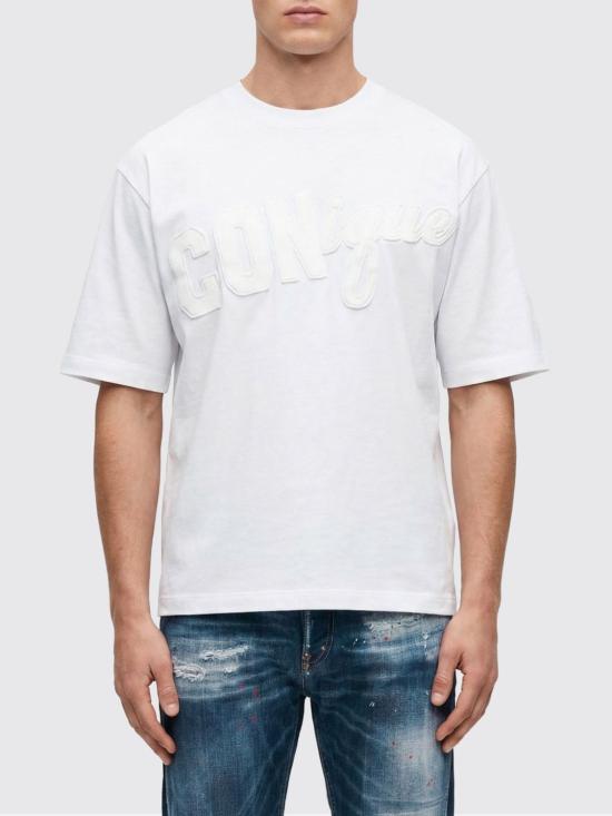 26SS 디스퀘어드2 반팔 티셔츠 S78GD0118D20033 100 White