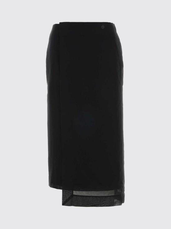 26SS 까르벵 미디 스커트 6261K21093 N999 Black - CARVEN