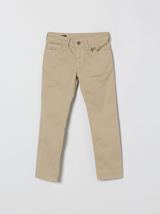 26SS [키즈] 엠포리오 아르마니 스트레이트 팬츠 8N4J064N7LZ 01M5 Beige